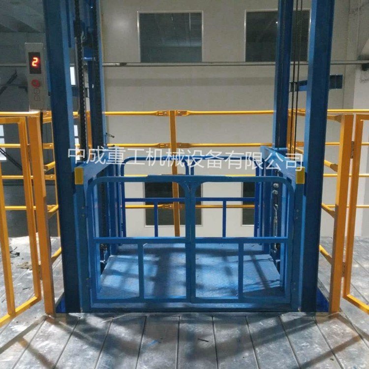 成都厂家直销液压升降货梯链条导轨式载货电梯